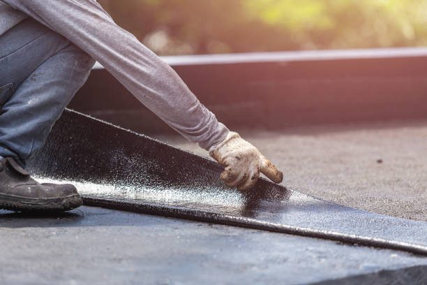 Professional Exterior Waterproofing technician working in Bethlehem, PA